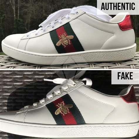 fake tiger gucci ace|Gucci ace sneakers tongue.